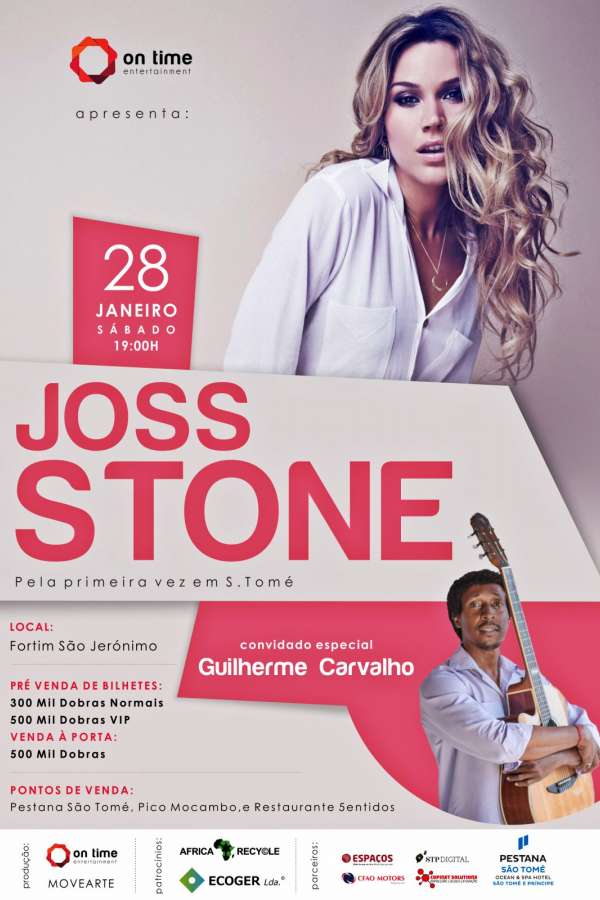 Joss Stone in Sao Tome